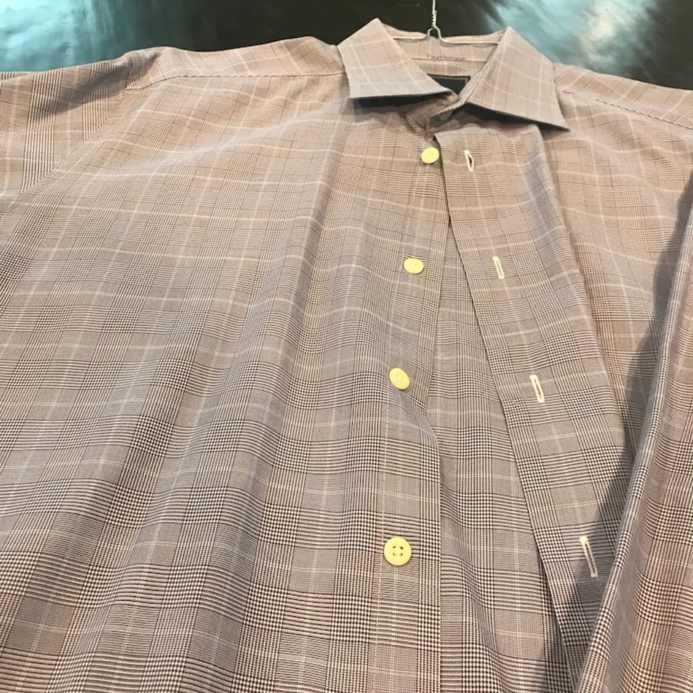 David Donahue Long Sleeve Dress Shirt
